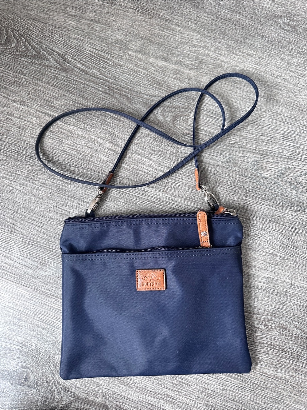 Roots 73 Nylon Crossbody Purse